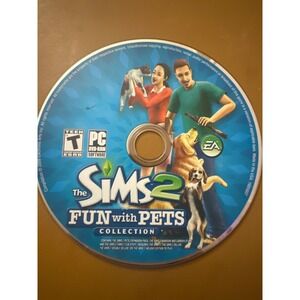 The Sims 2 Fun with Pets Collection PC EA 2009‎ no case